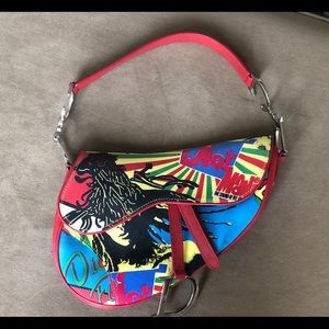 Christian Dior Limited Edition Reggae Saddle Bag
